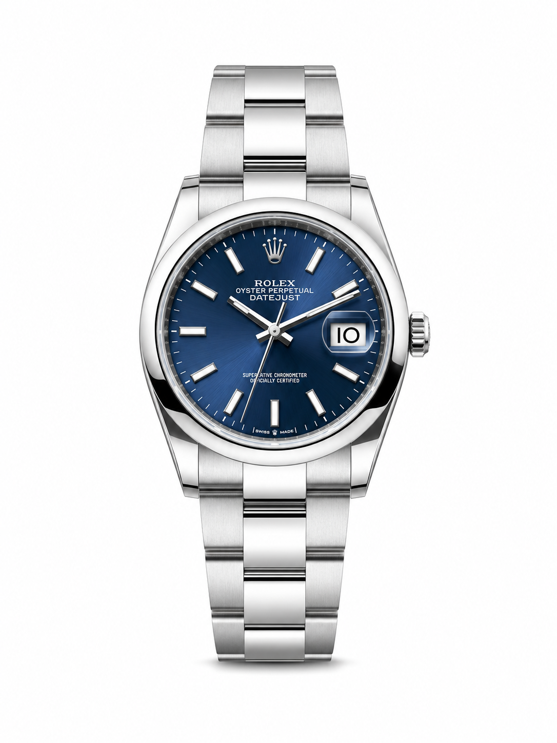 Rolex Datejust 36mm Oystersteel Blue Dial 126200
