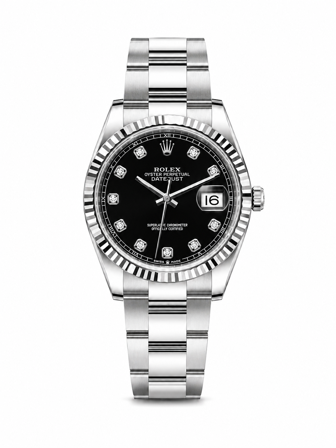Rolex Datejust 36 Black Diamond Dial 126234