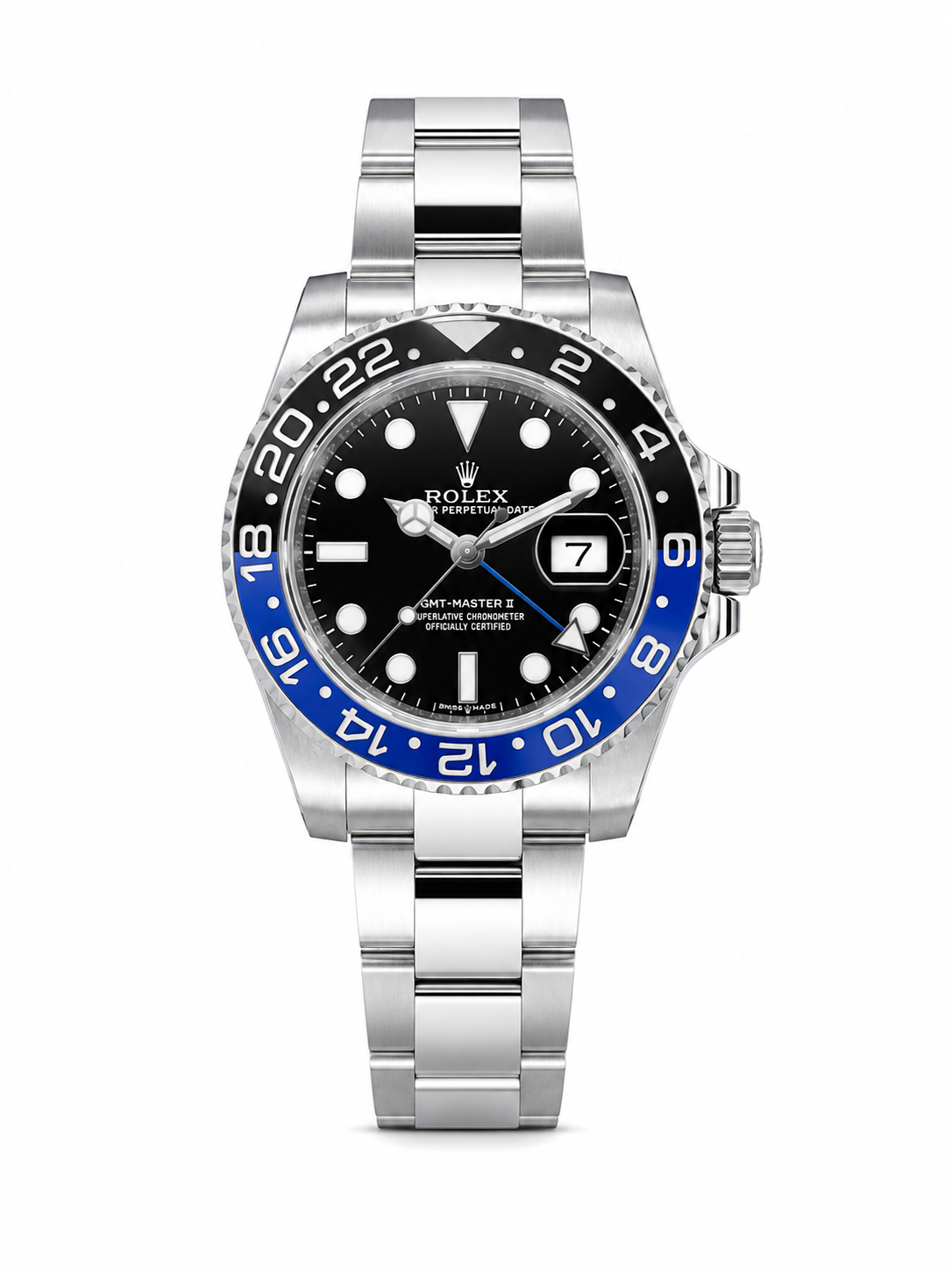 Rolex GMT-Master II 116710BLNR 40mm Black Dial Blue & Black Bezel